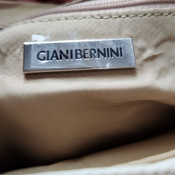 Giani Bernini Women Cream Leather Hobo Bag - Picture 3 of 11